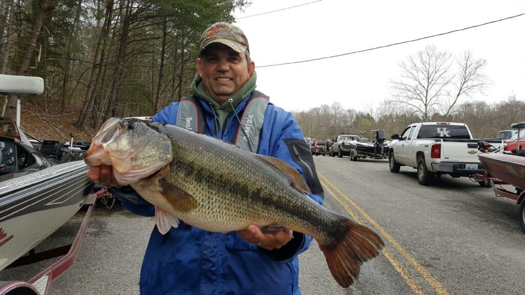 Kentucky Department of Fish & Wildlife Tony Blake's Donated Bass