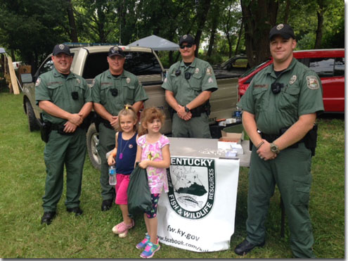 Commissioner Johnson at Jake's Day