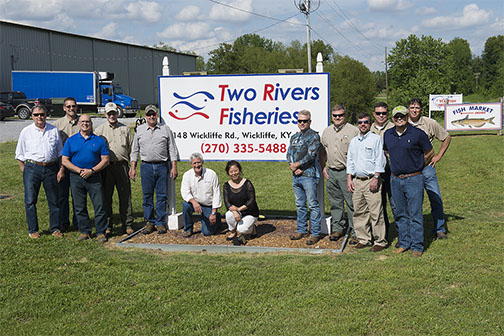 Commissioner Johnson at Two Rivers