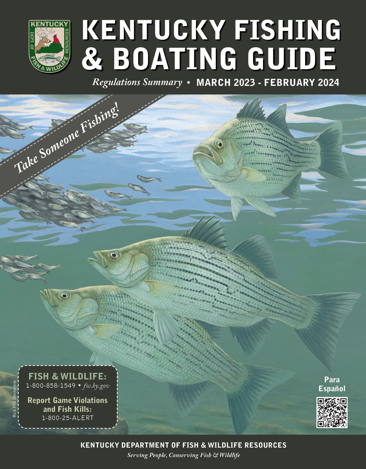 Kentucky Fishing and Boating Guide Cover
