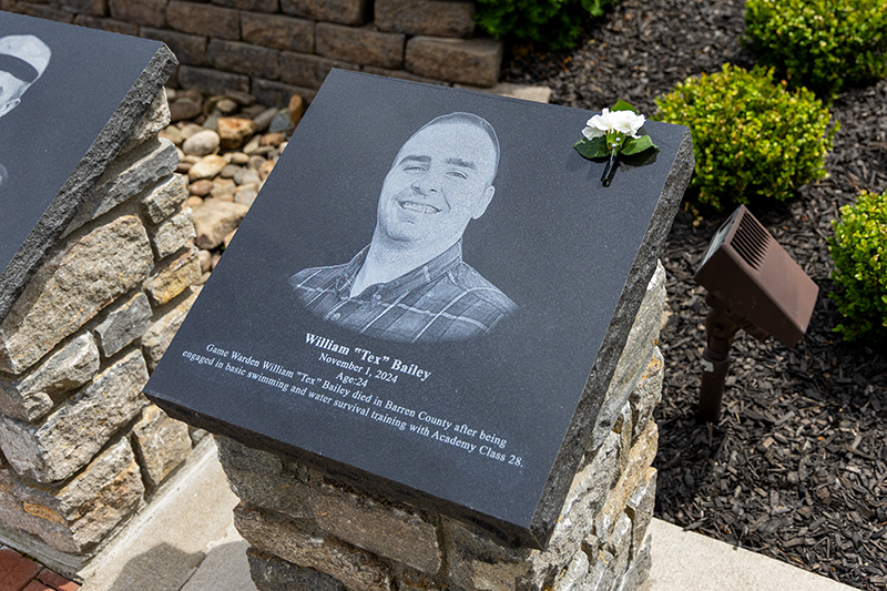 The fallen officer memorial