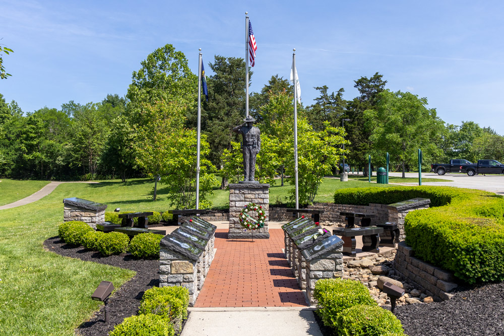 The fallen officer memorial