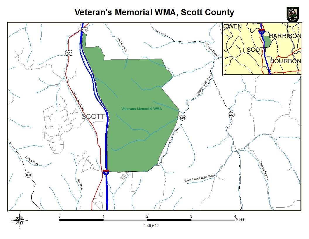 Veteran's Memorial WMA, Scott County