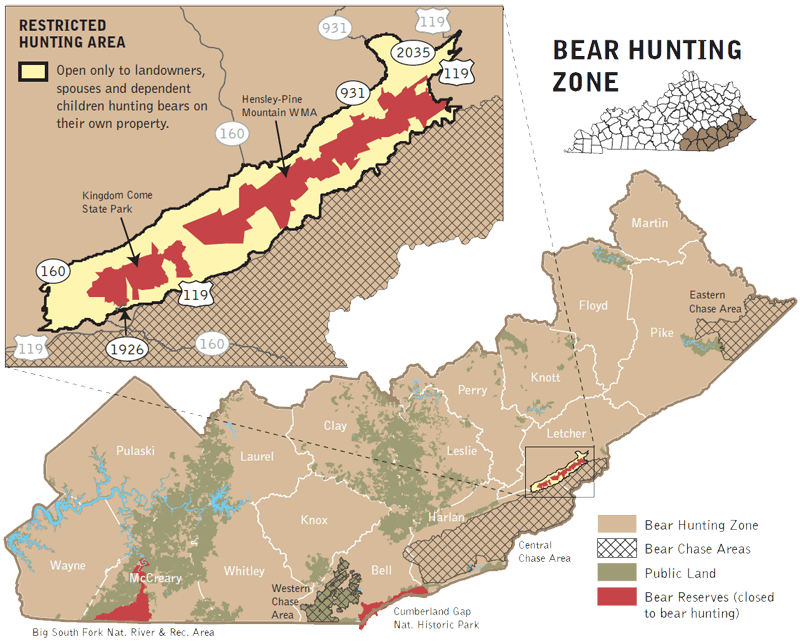 Kentucky Hunting Zone Map