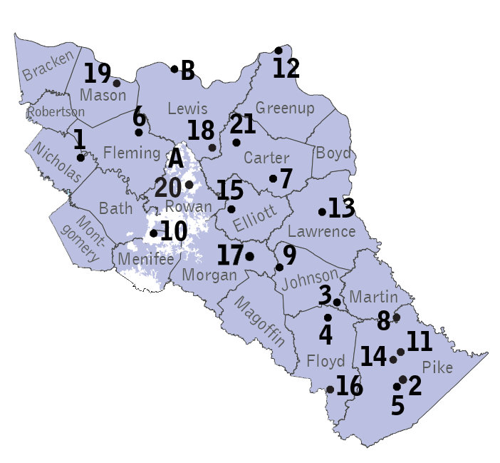 Northeast Region Public Lands Map