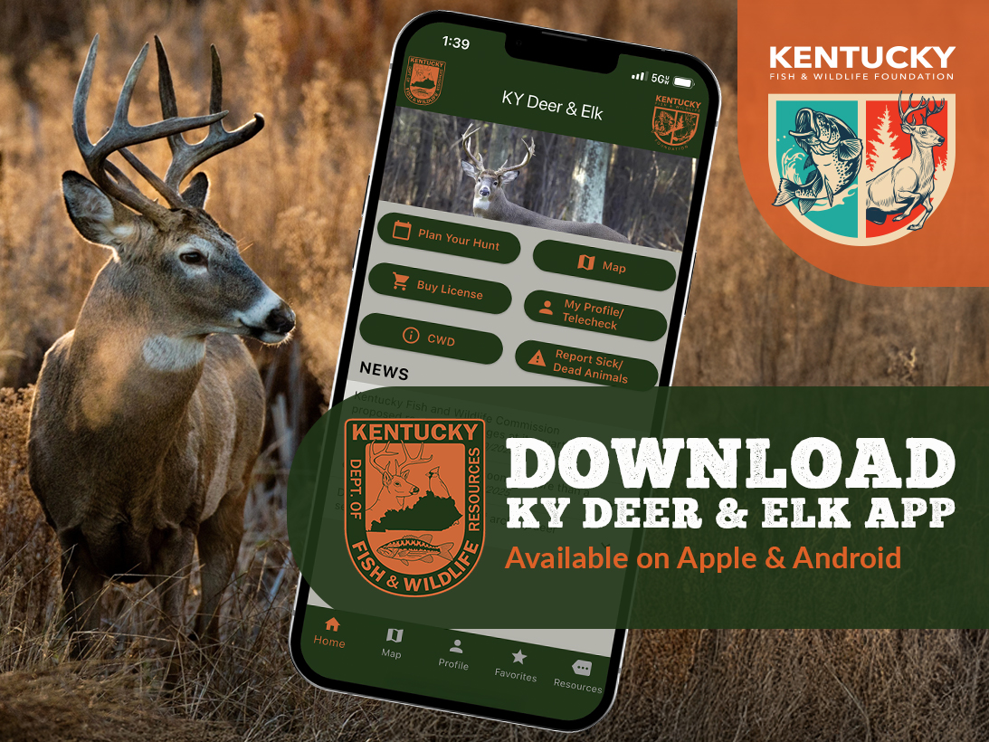 Download KY Deer Elk App graphic Now on Apple Android and Itunes