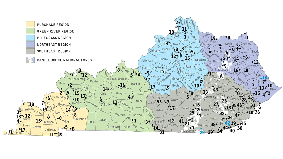 Public Lands Map