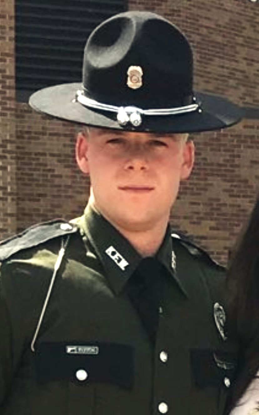 Pictured Officer Trevor Lowe.